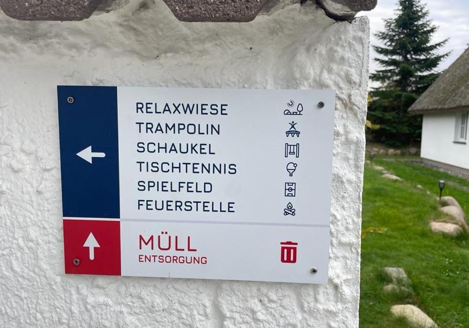 Reetferienhaus - Schaprode Hafen Eksteriør bilde