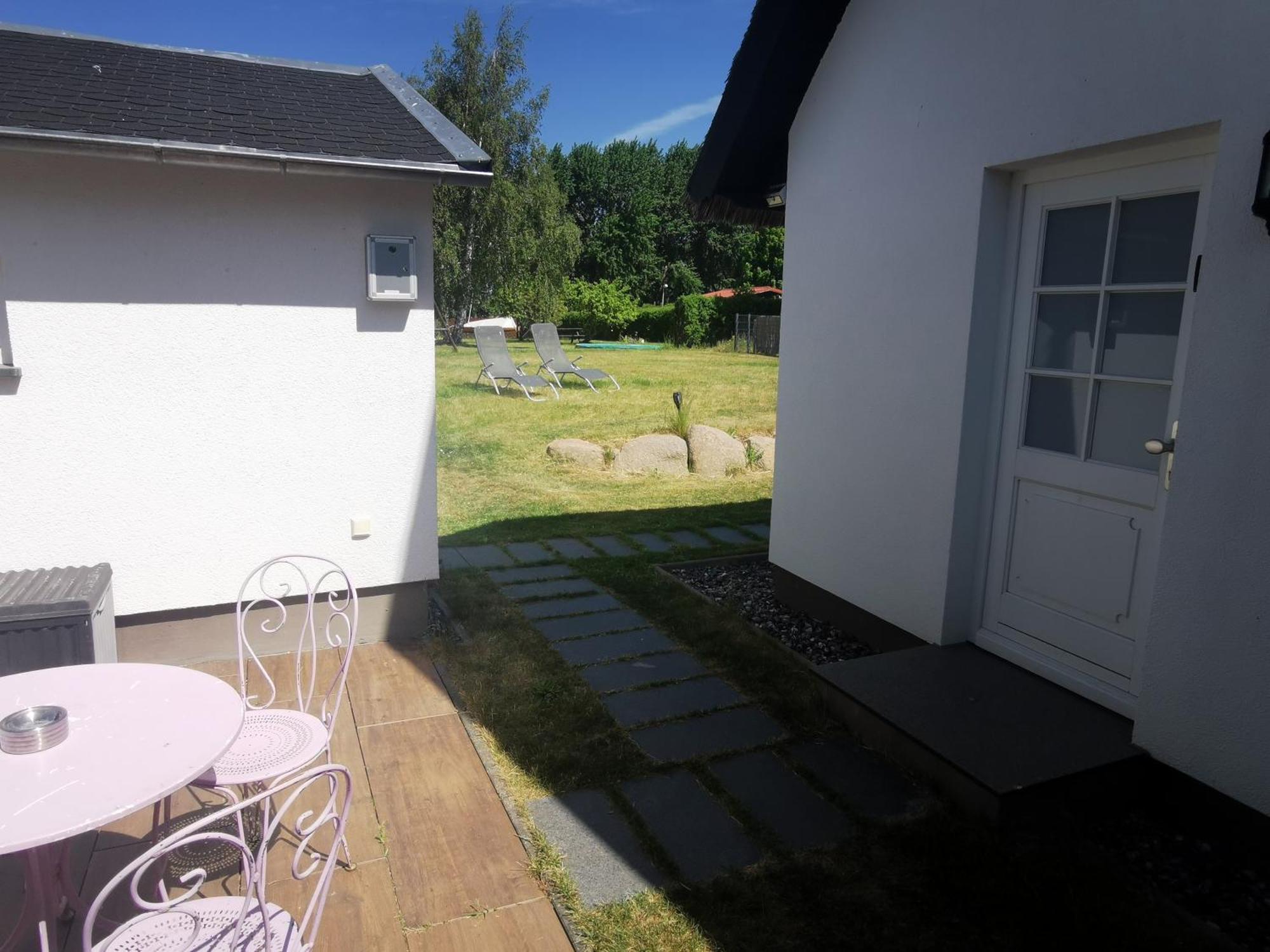 Reetferienhaus - Schaprode Hafen Eksteriør bilde