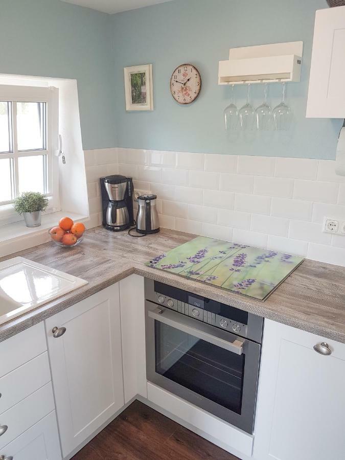 Reetferienhaus - Schaprode Hafen Eksteriør bilde